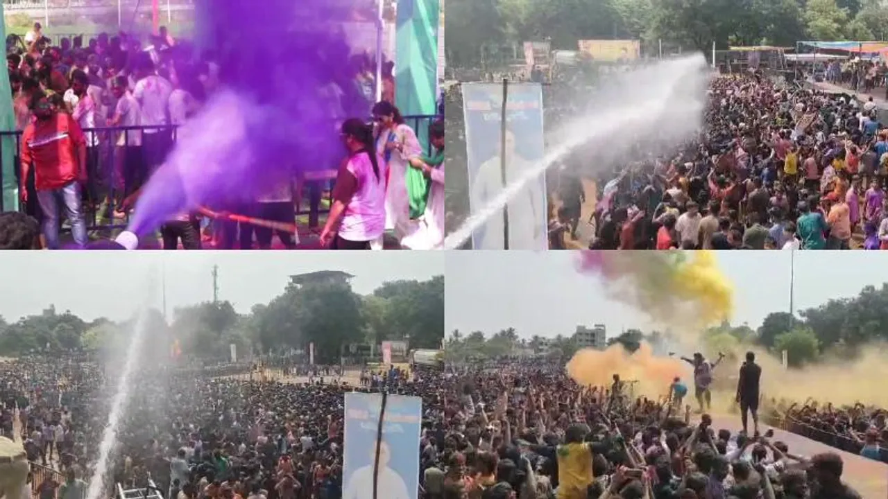 Holi festivities enthrall Karnataka with colours, dance, and music
