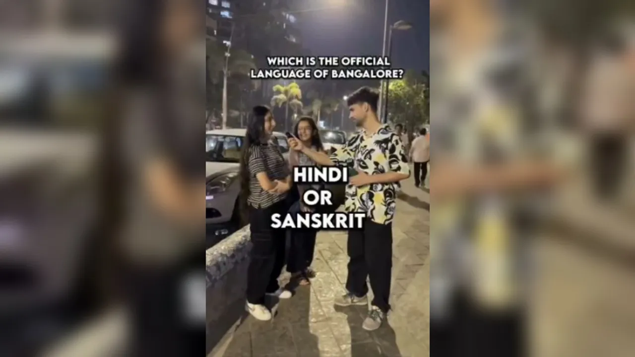 Viral video ignites debate over Bengaluru’s official language