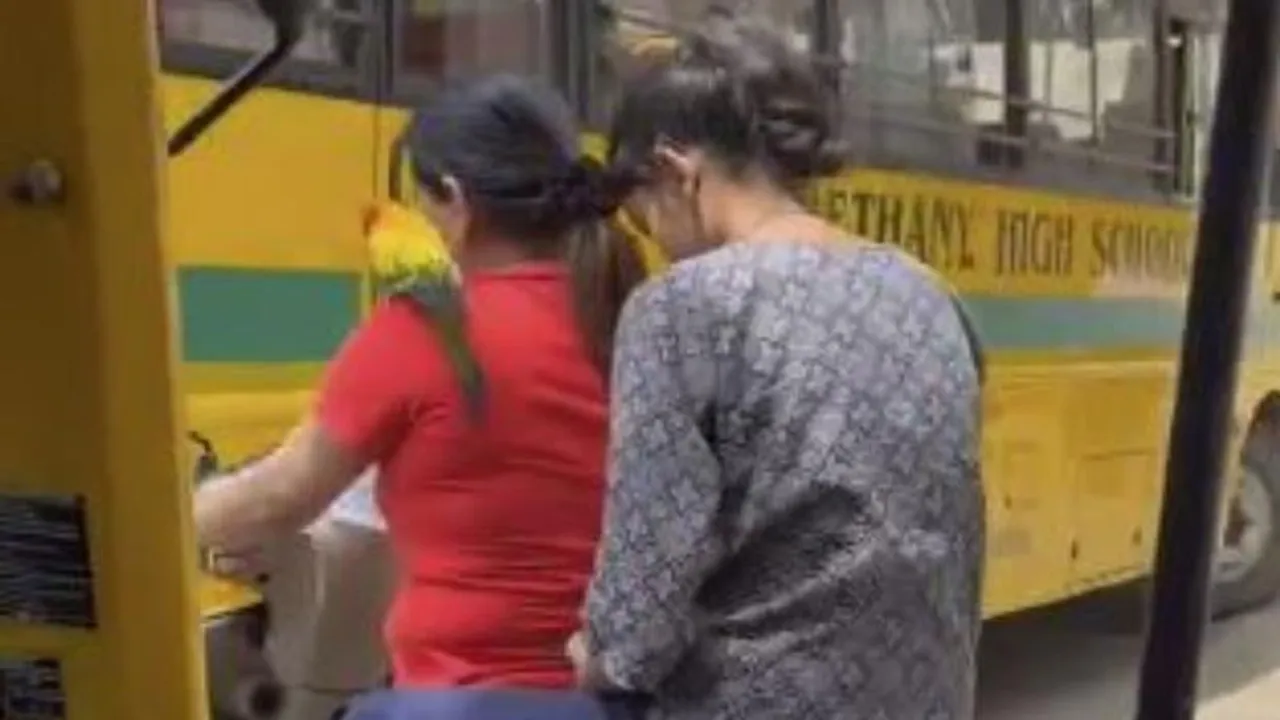 Bengaluru: Woman rides scooter with parrot on her shoulder, viral video sparks reactions