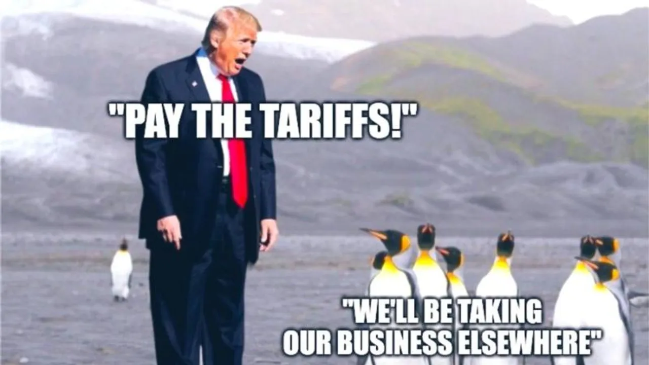 Trump’s trade war gets into 'Heard and McDonalds': Penguins now paying the price! 