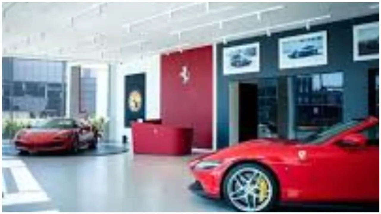Bengaluru’s Ferrari showroom sparks excitement, pothole jokes