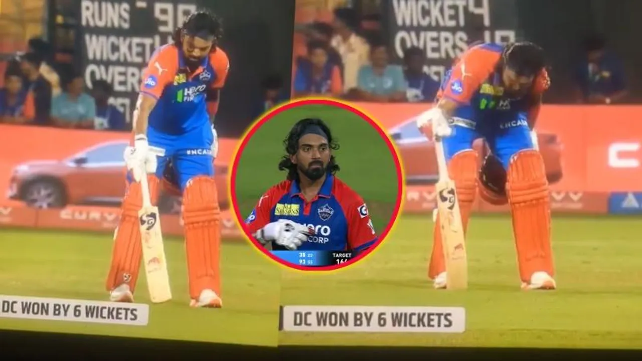 KL Rahul's fiery celebration sparks taunt debate after match-winning knock against RCB