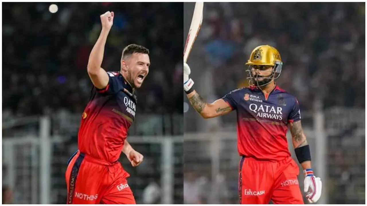 Kohli and Hazlewood: The pillars behind RCB’s trophy dream