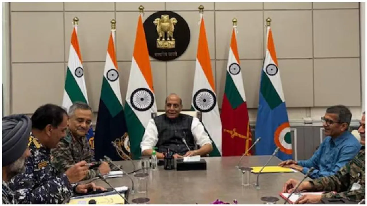 Defence Minister reviews western border security, operational preparedness in high-level meeting