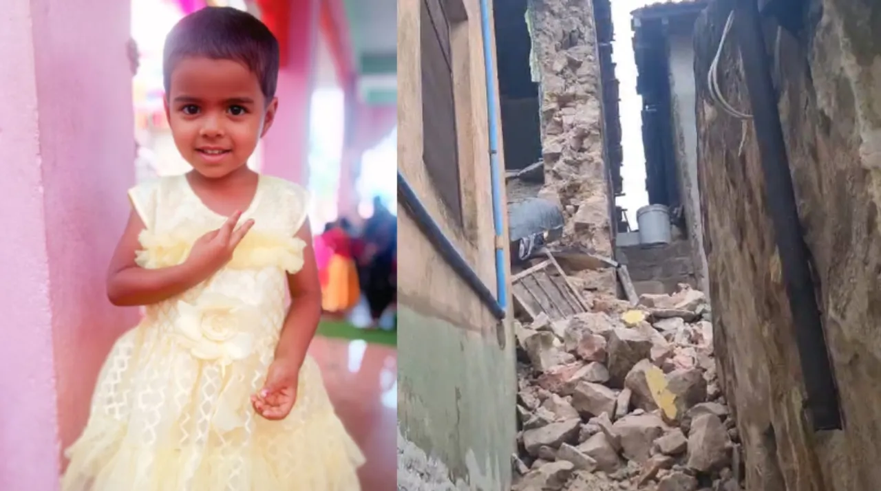 Belagavi: Tragic wall collapse claims life of 3 year-old girl in Gokak amid heavy rains