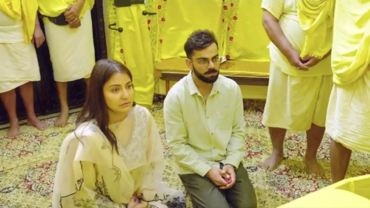 'Live in the world, not for fame': Kohli, Anushka get wise spiritual advice