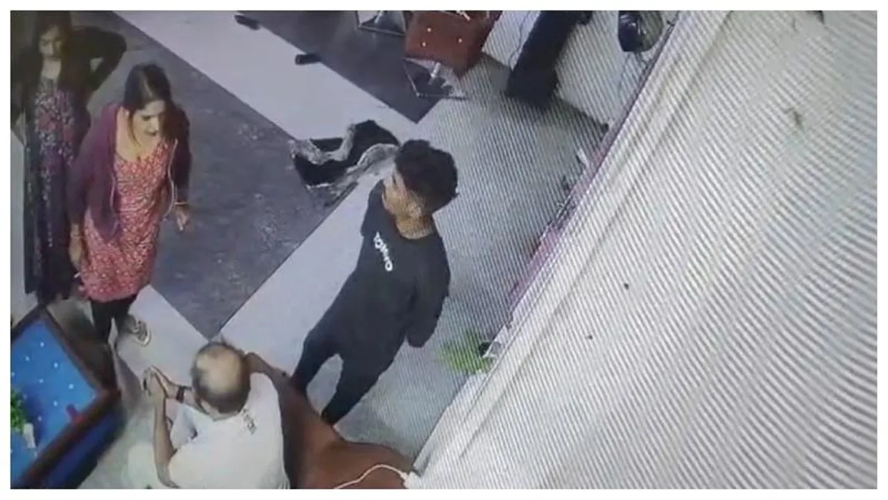 Violent attack by lady rowdy gang in Amruthahalli: Salon staff kidnapped and assaulted
