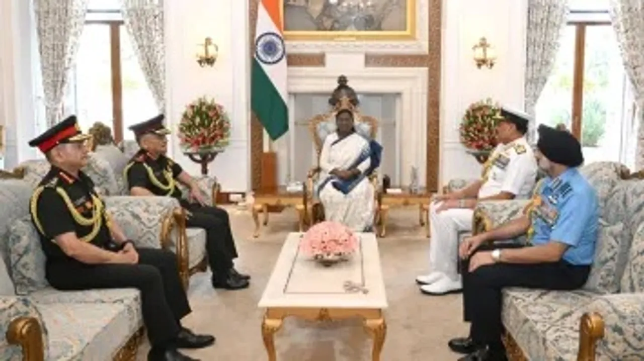 ‘Sterling Success’: President Murmu hails armed forces for Operation Sindoor
