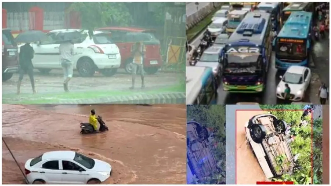 Heavy pre-monsoon rains wreak havoc across Karnataka; red alert in Udupi