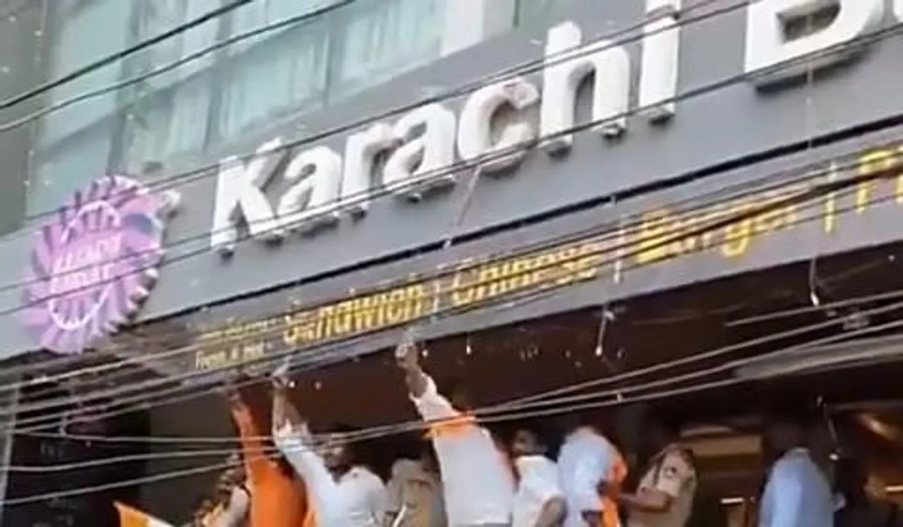‘Karachi’ Bakery vandalized in Hyderabad amid rising border tensions