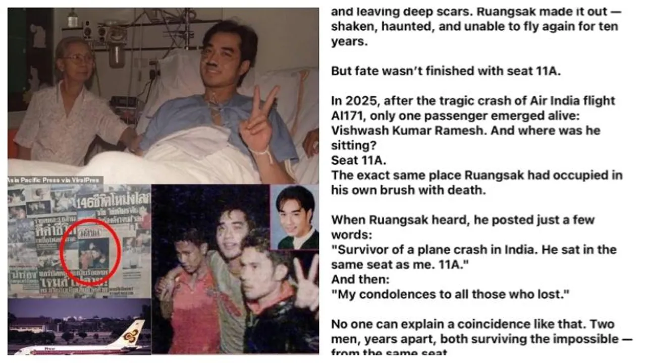 The mystery of seat 11A: Two crashes, two survivors, one incredible coincidence