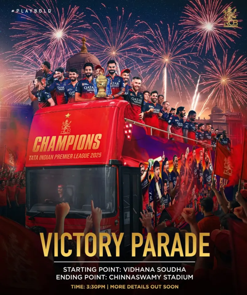 RCB's Victory Parade: Bengaluru to celebrate historic IPL triumph