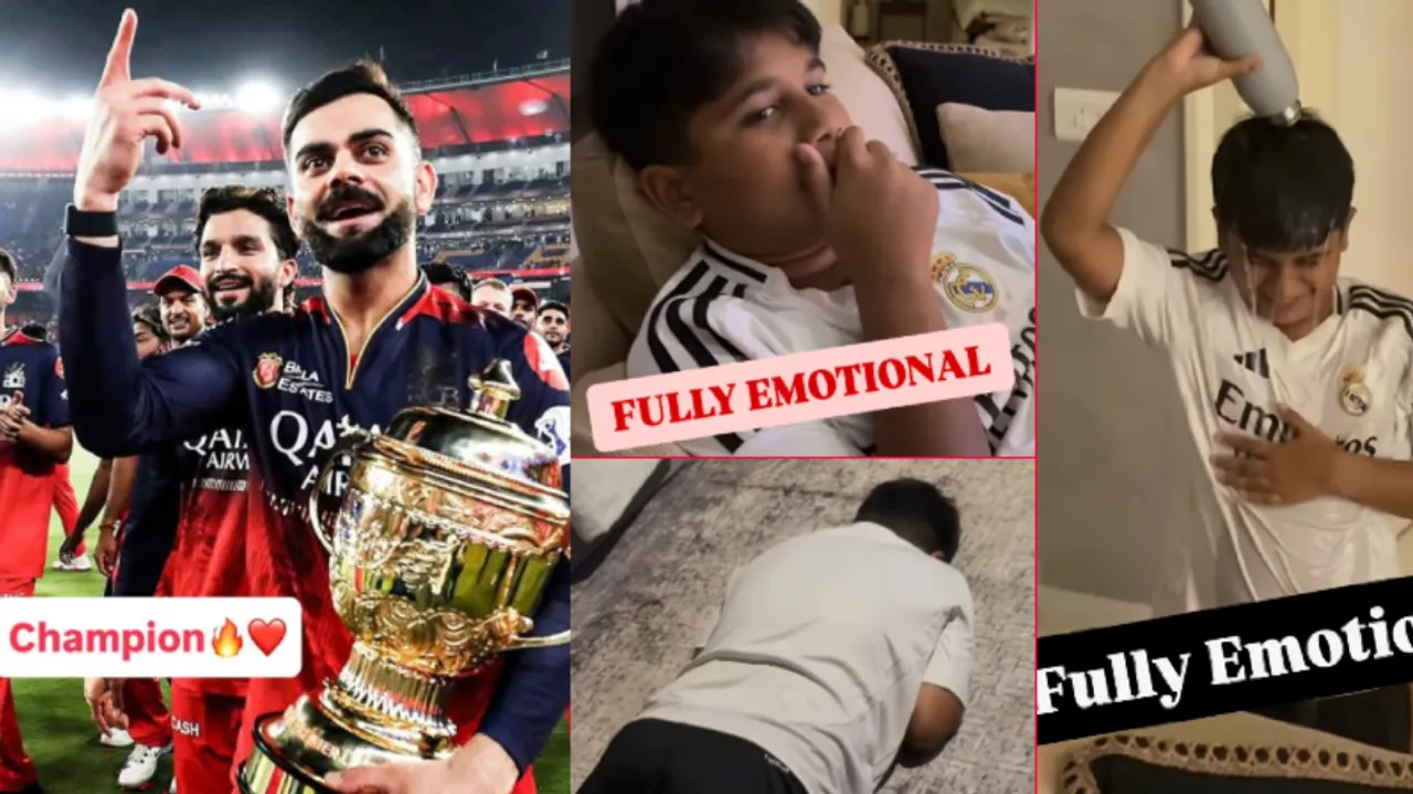 IPL 2025: Allu Arjun’s son Ayaan gets emotional over RCB’s historic win; Heartfelt reaction goes viral
