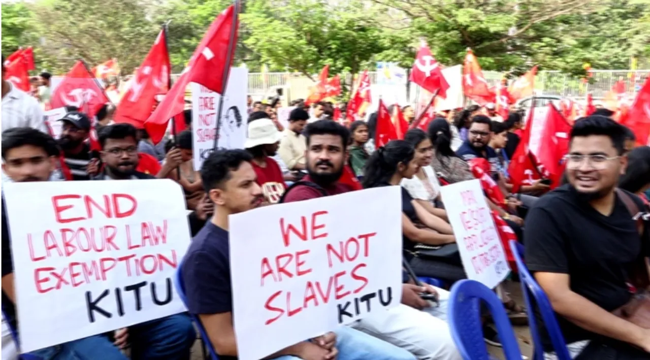 Bengaluru: IT employees rise in protest against proposal to extend work hours to 12 per day