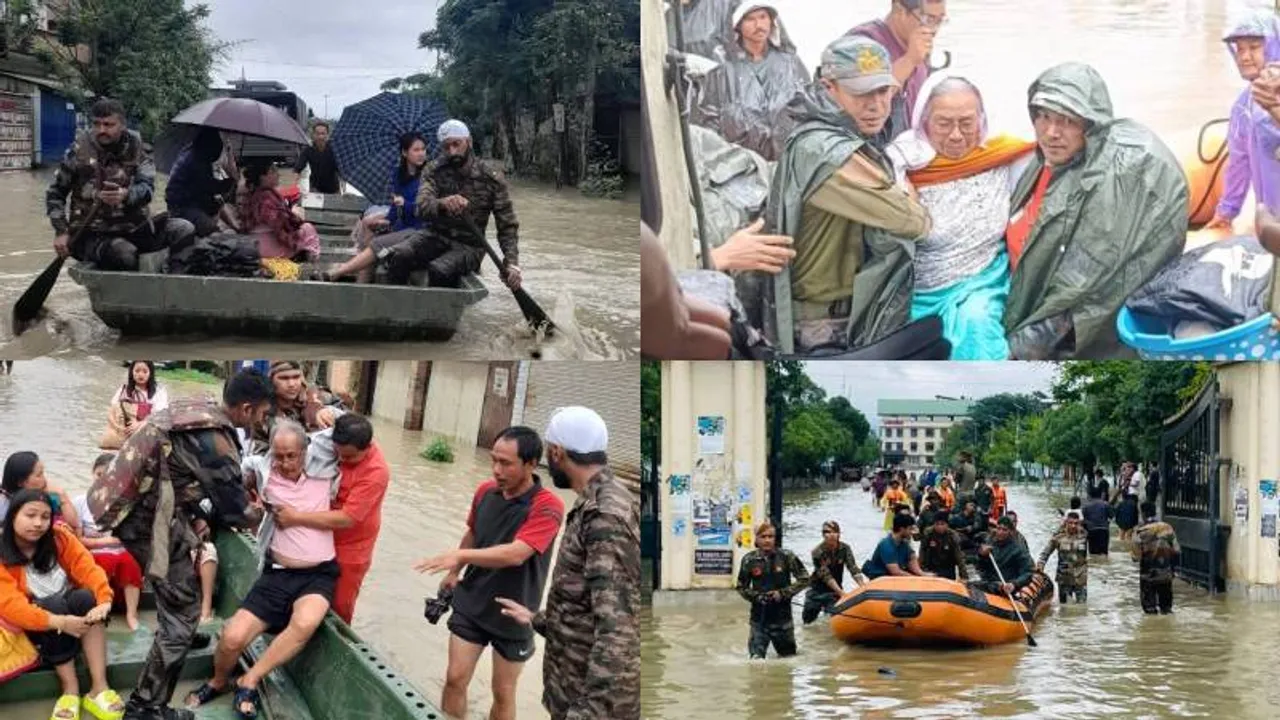 Northeast devastated by rains: 5.5 lakh affected, 40 dead in flood fury