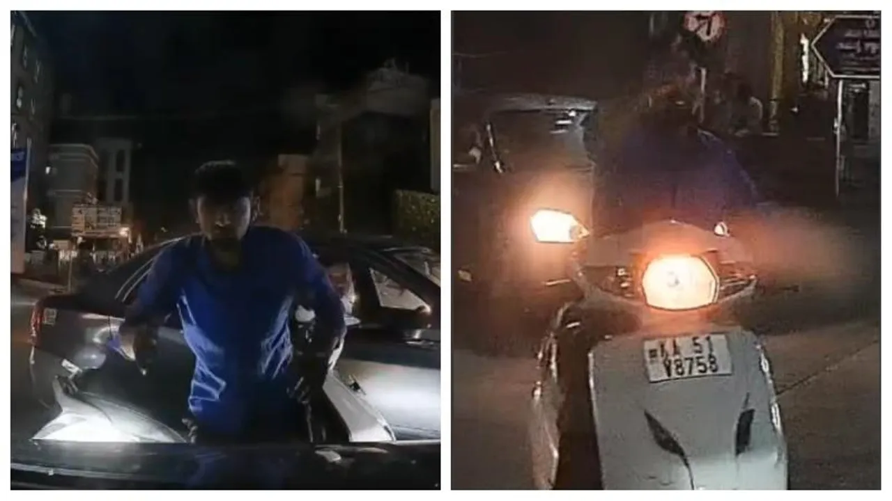 Bengaluru: Road rage returns; drunken biker abuses car driver near Halasuru