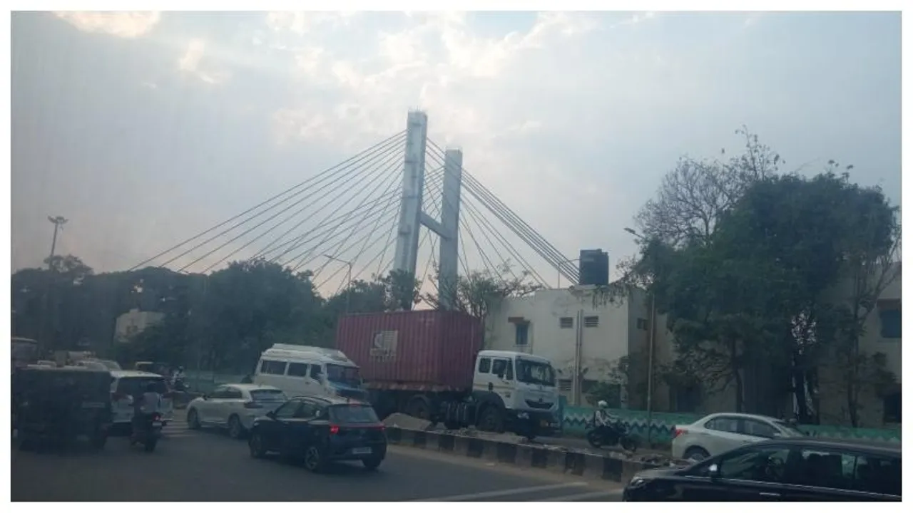 KR Puram bridge work begins: Coca-Cola road closed, use DOT bypass & NGEF signal as alternatives