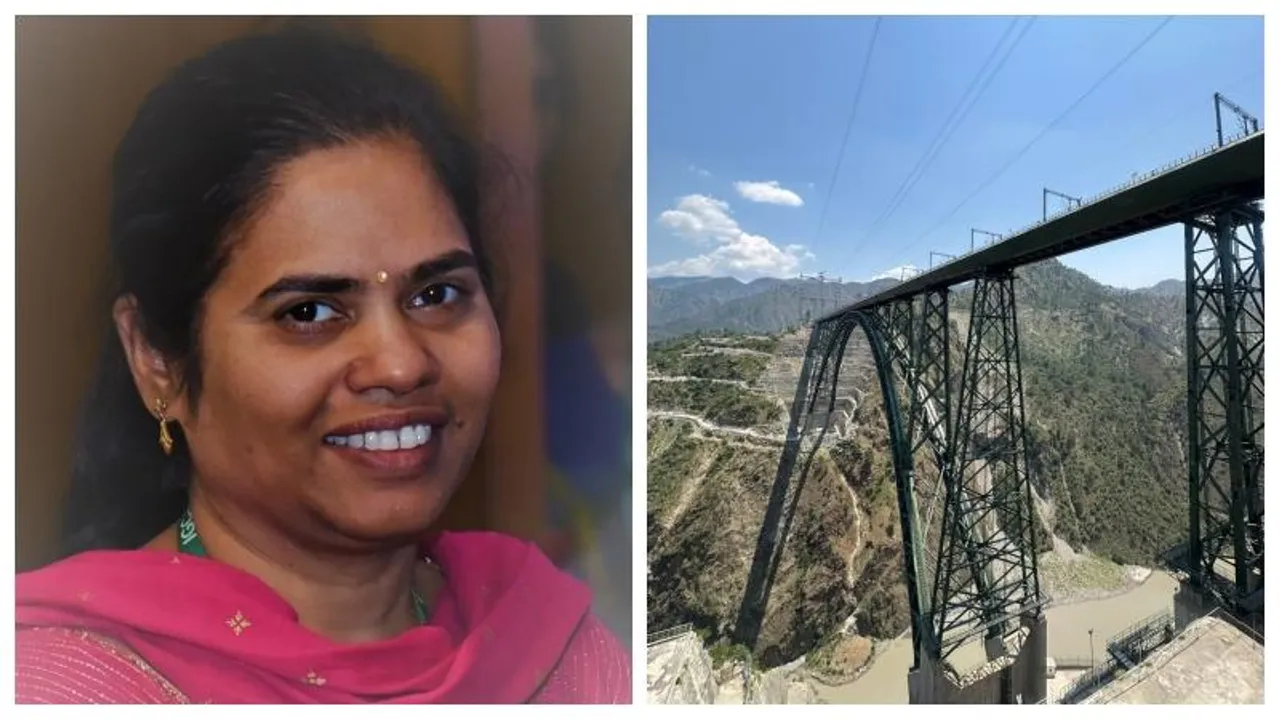 The steel arc’s silent heroine: Prof. Madhavi Latha and the Chenab Rail Bridge triumph