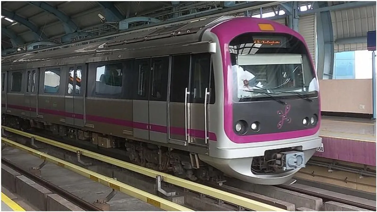 Bengaluru: Temporary suspension of metro services on Purple Line on June 22