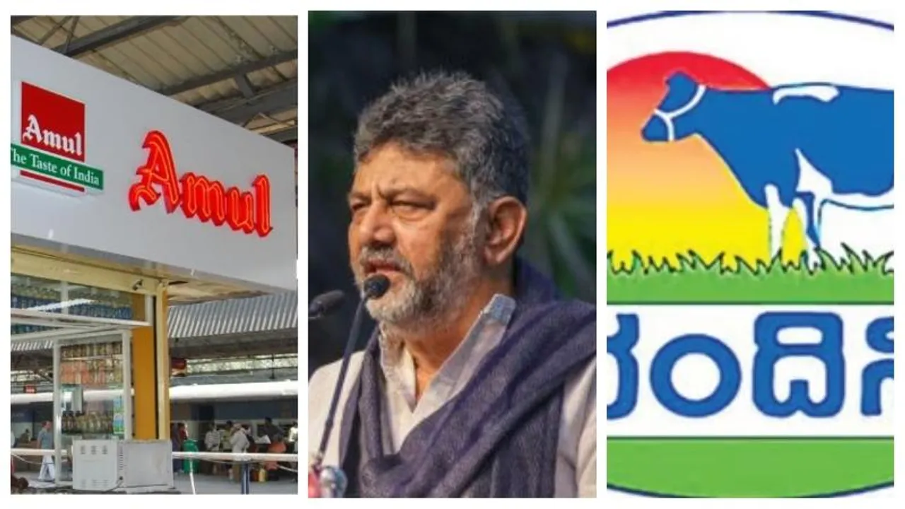 Amul outlets at metro stations spark row: Public questions Nandini snub, DK Shivakumar clarifies tender process