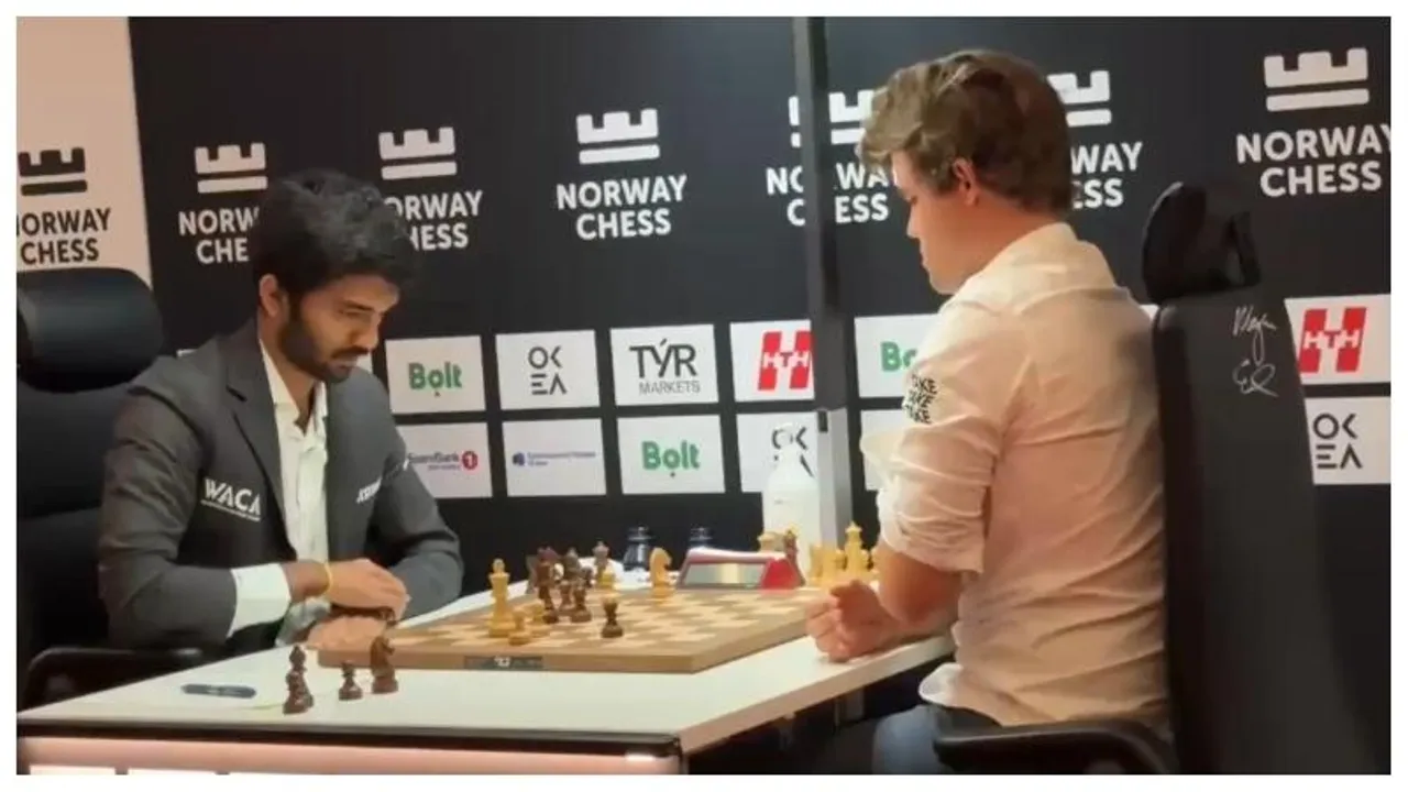 Gukesh D defeats World No. 1 Magnus Carlsen at Norway Chess 2025, marking a new era