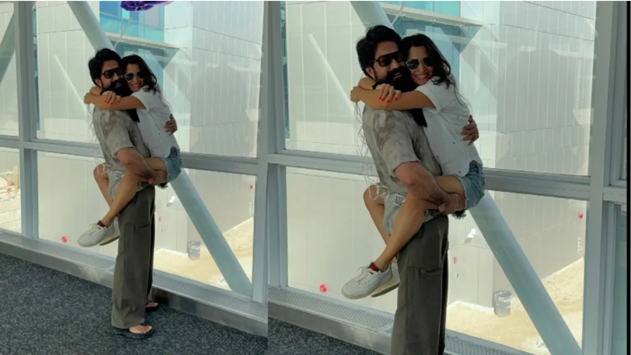 Radhika Pandit shares adorable moment with Yash from US trip, fans can't stop gushing
