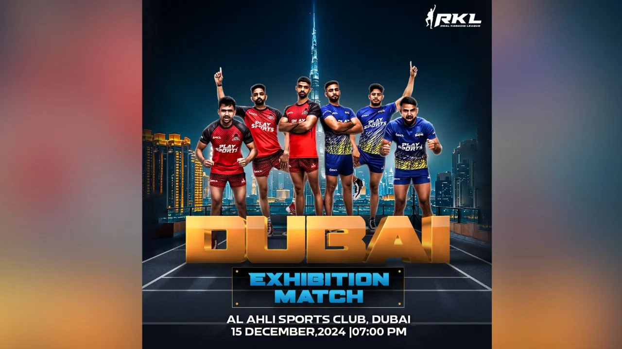 Dubai Welcomes Kabaddi with a Spectacular Exhibition Match