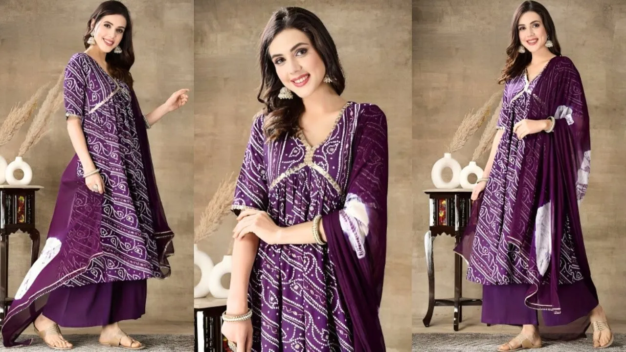 Bandhani Kurta Sets