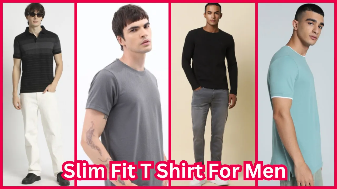 Slim Fit T Shirt For Men
