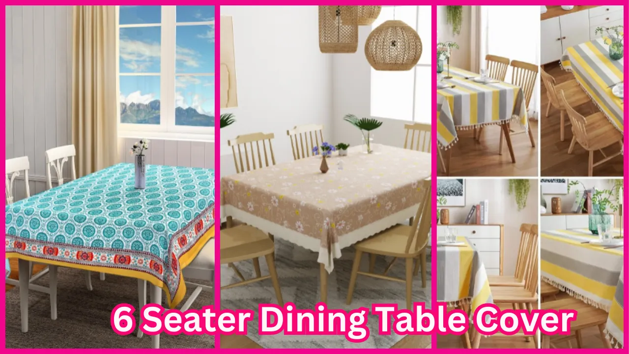 6 Seater Dining Table Cover