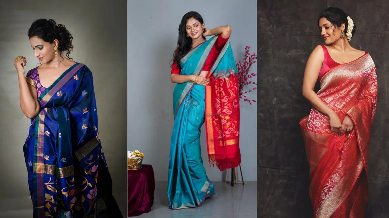 Uppada Silk Sarees For Women