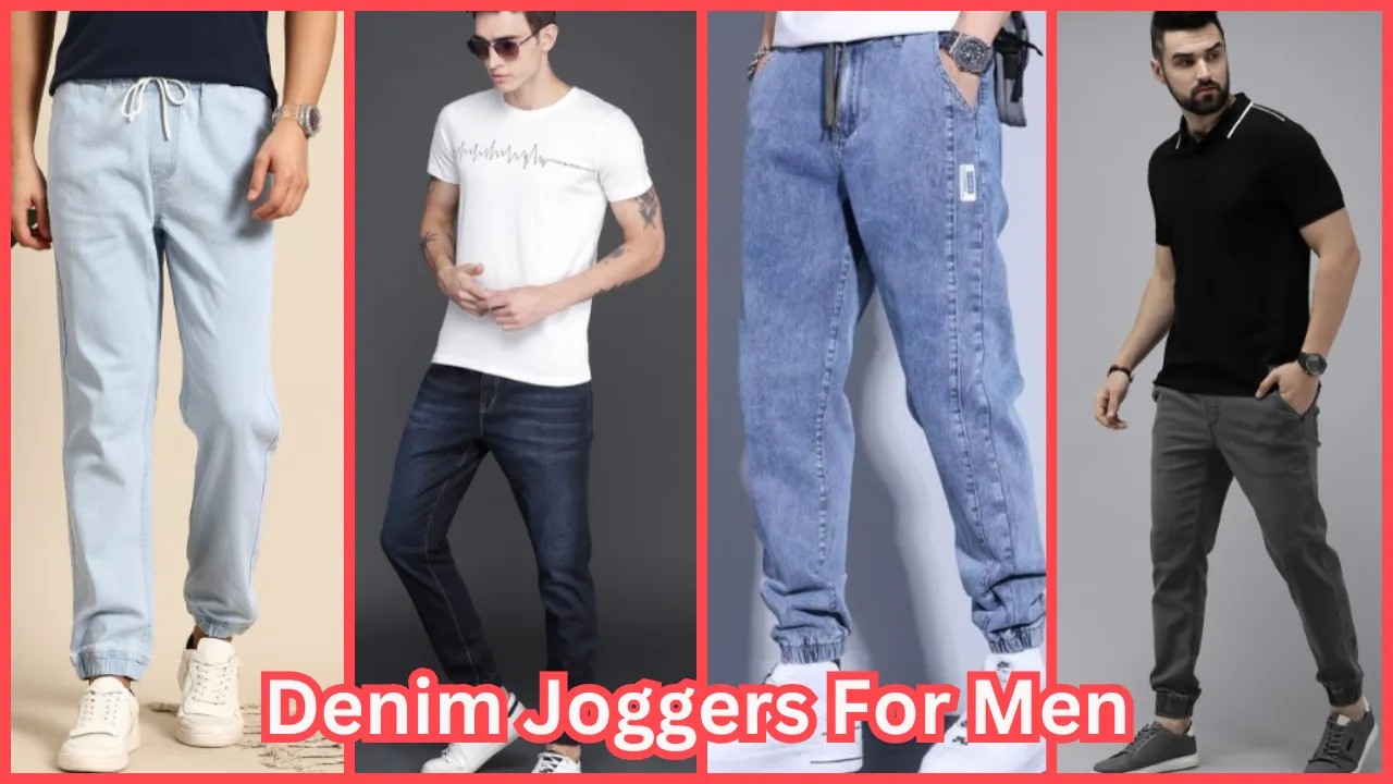 Denim Joggers For Men
