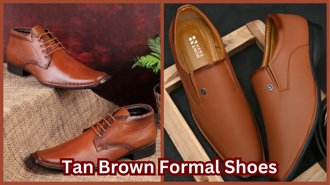 Tan Brown Formal Shoes