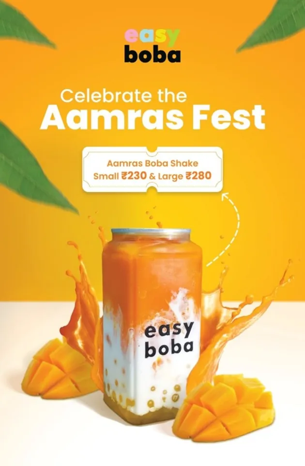 Aamras Fest and Desi Boba Fusion Menu