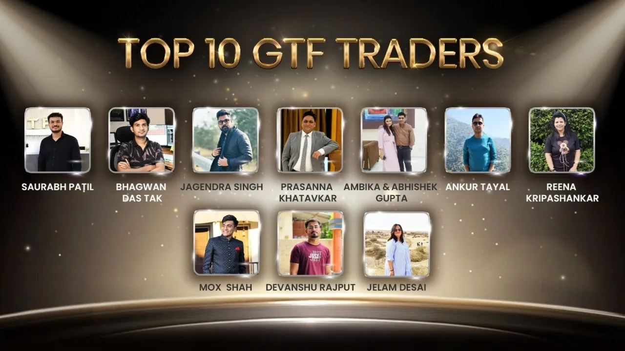 GTF Announces the Top 10 Traders
