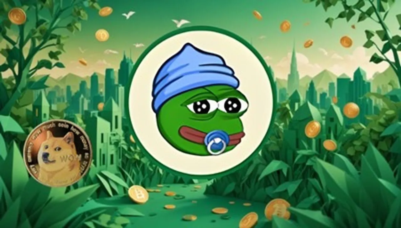 Dogecoin and Little Pepe (LILPEPE) logos with a meme coin price chart, highlighting Q4 2025’s competition