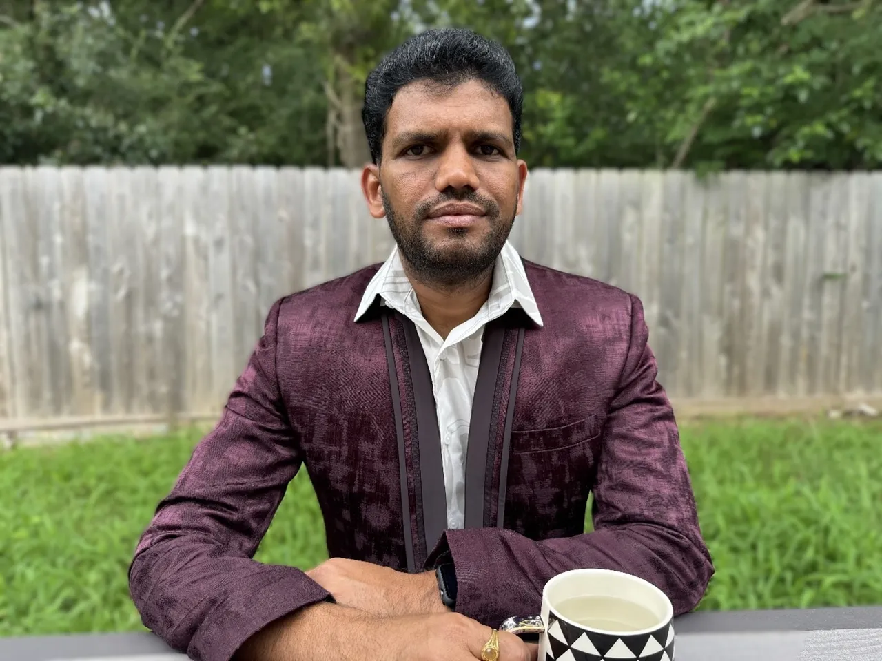 Naresh Kumar Rapolu with an SAP BTP architecture diagram showing AI, data, integration, and automation layers.