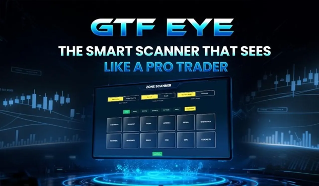 GTF EYE smart stock scanner detecting supply demand zones