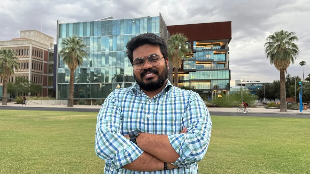 Enterprise automation architect Pramath Parashar designing data‑driven workflows and low‑code tools on multiple screens