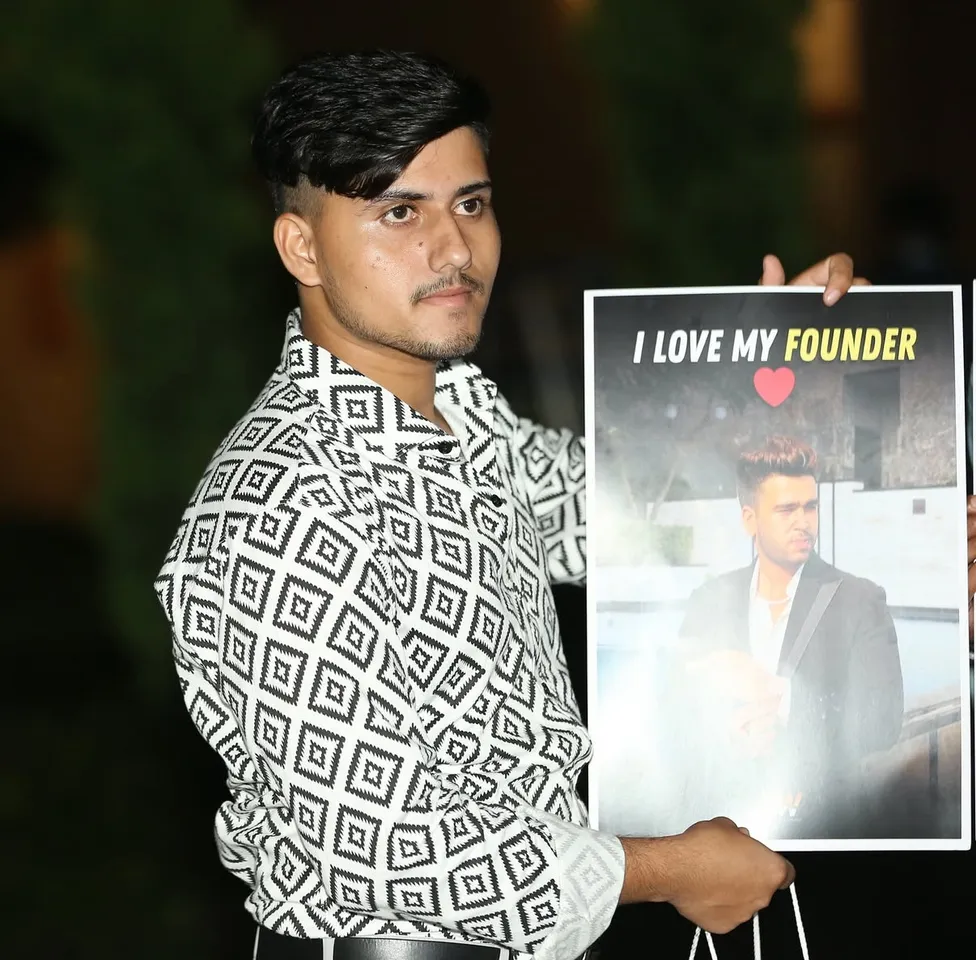 Digital entrepreneur Harsh Vikal in Dubai, representing Knowledge Wave India and his system-driven business journey