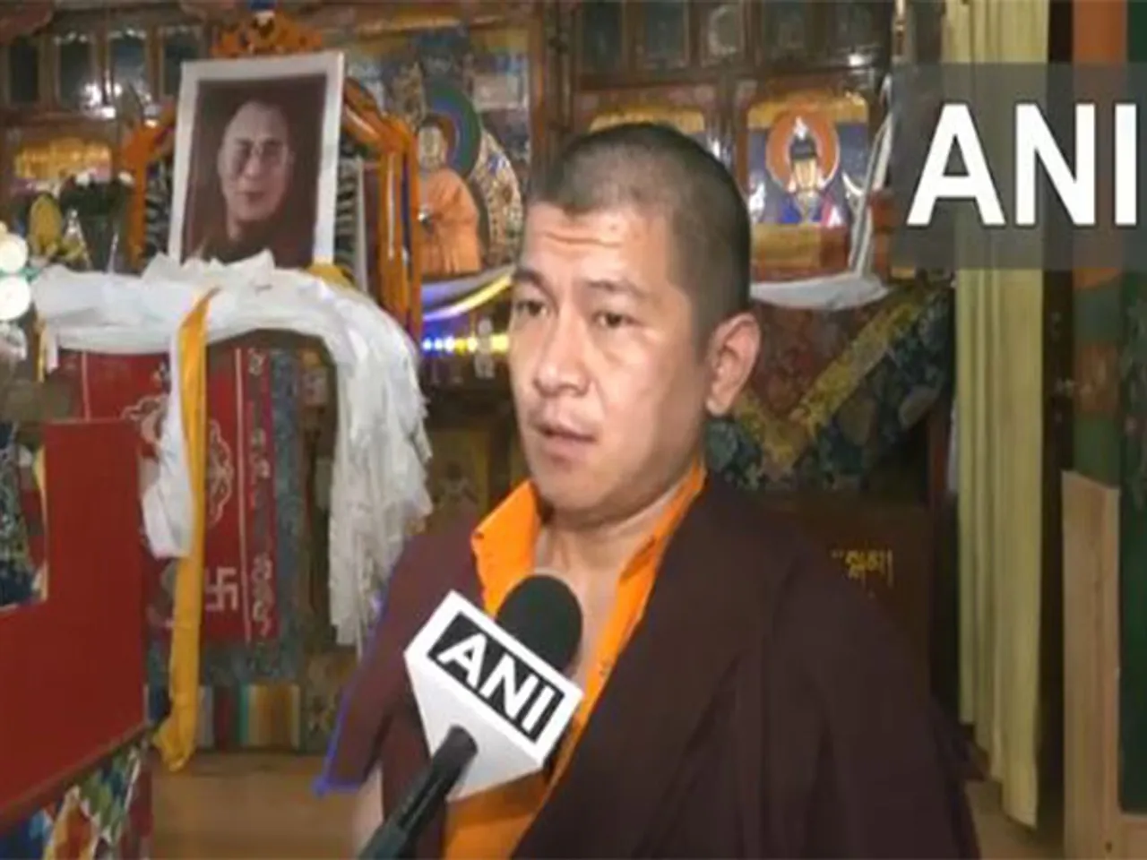 Tibetan Buddhist monk Kunga Lama (Photo/ANI)
