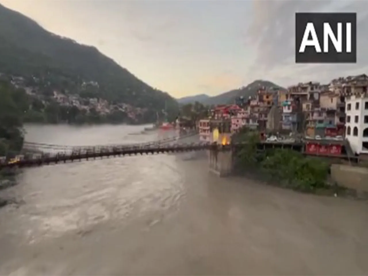 Water level in Beas River increases due to heavy rainfall in Mandi (File Photo/ANI)