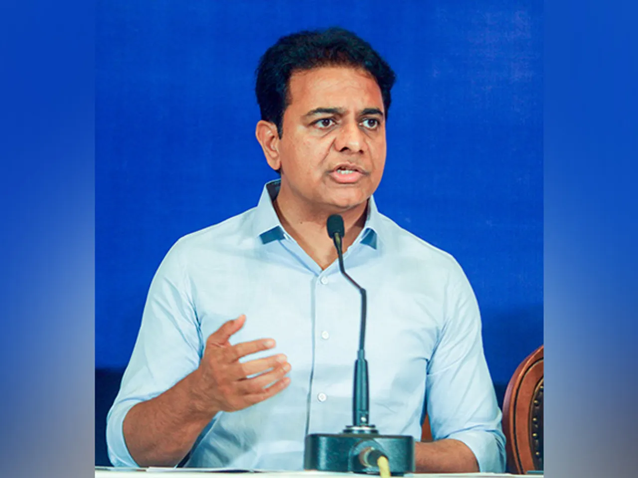 BRS Working President KT Rama Rao (File Photo/ANI)