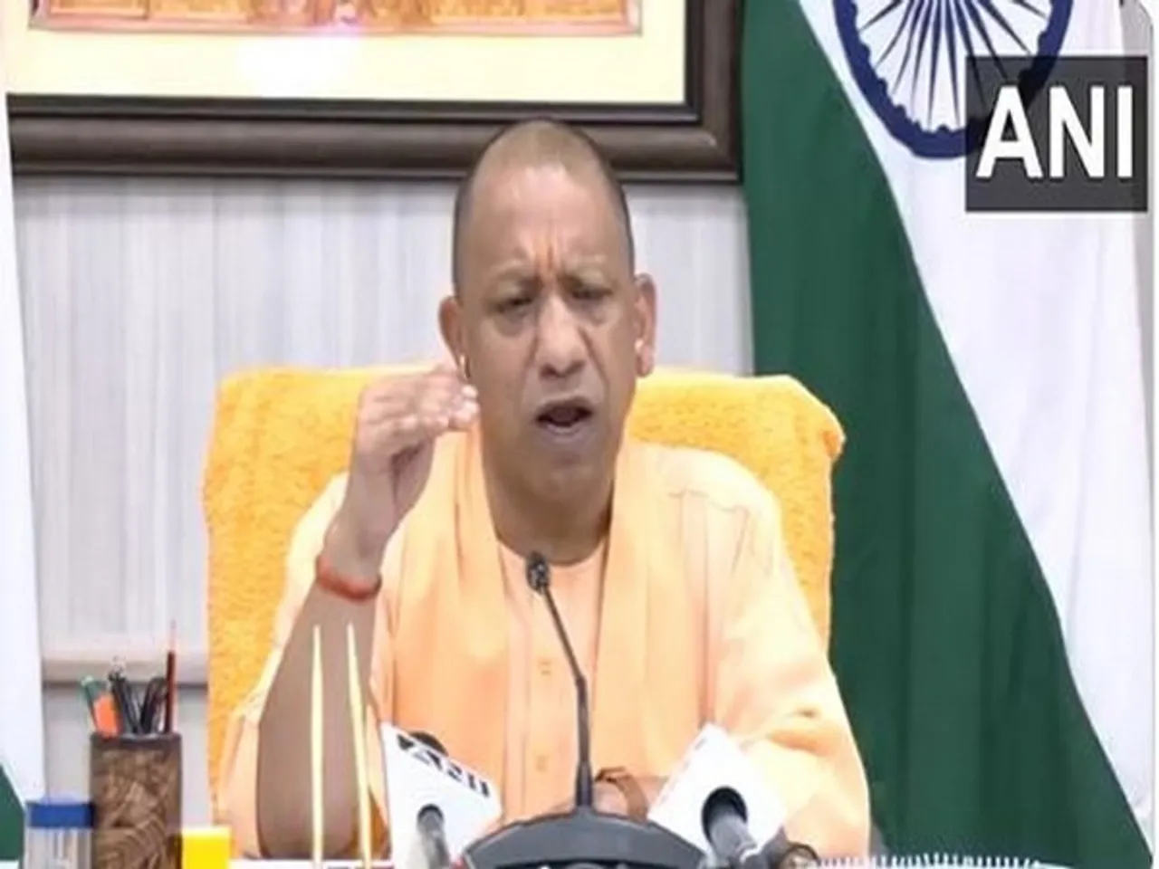 Uttar Pradesh CM Yogi Adityanath (Photo/ANI)