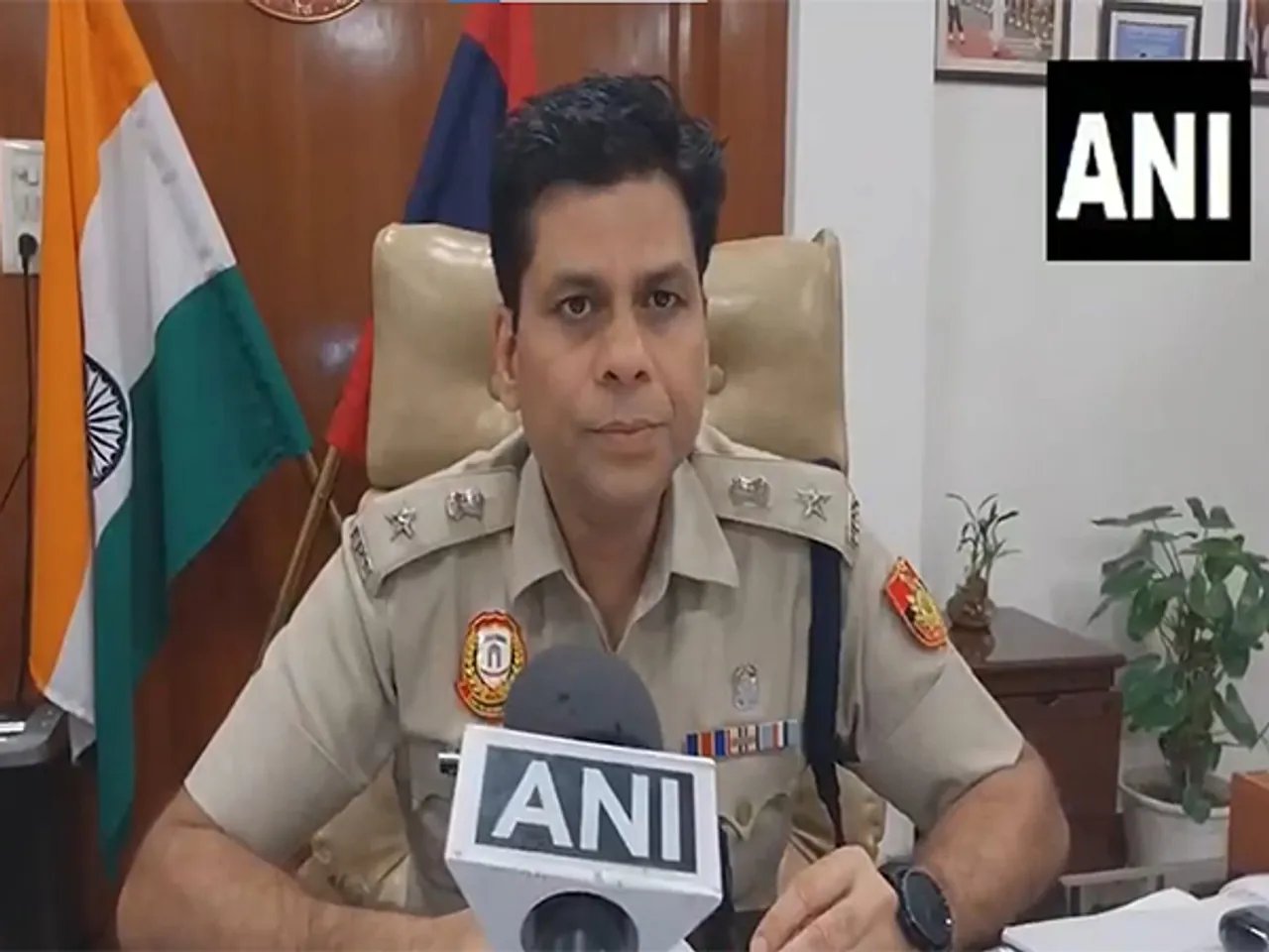 DCP Rohini, Rajeev Ranjan (Photo: ANI)