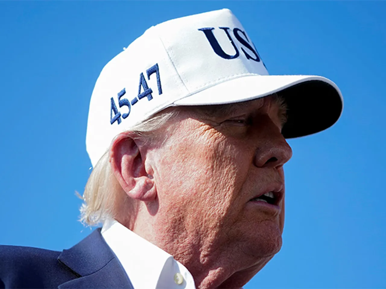 US President Donald Trump at Morristown Municipal Airport (File Photo/Reuters)