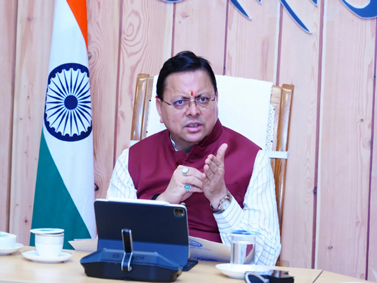 Uttarakhand Chief Minister Pushkar Singh Dhami (Photo/ANI)