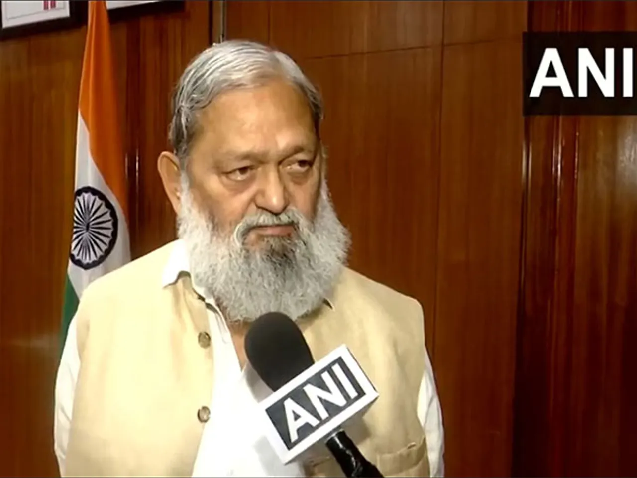 Haryana Minister Anil Vij (File Photo/ANI)