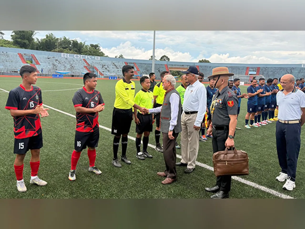 Football tournament conducted by Headquarters Eastern Air Command. (Photo/ANI)