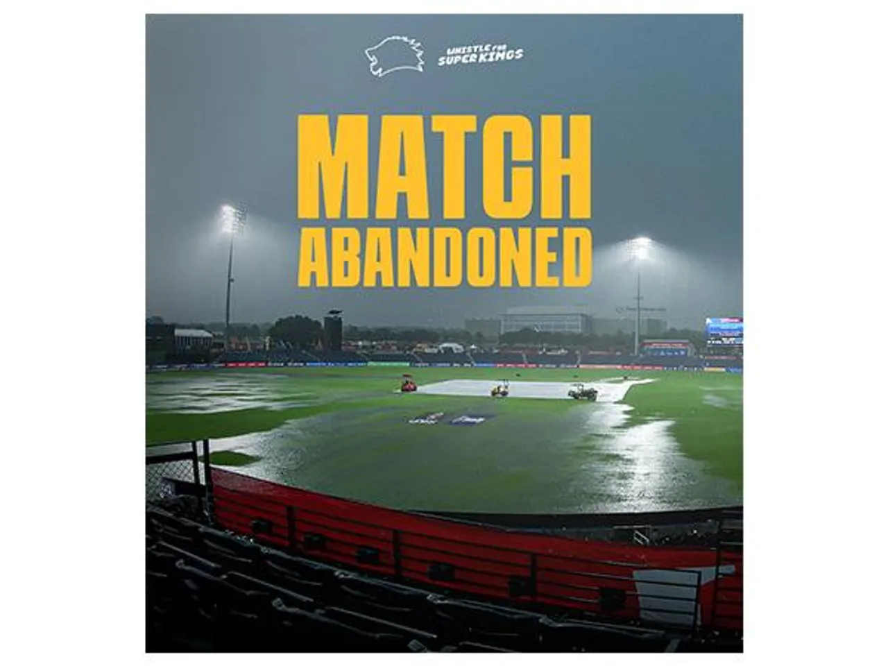 Visuals of ground in Grand Prairie (Photio: X/@TexasSuperKings)